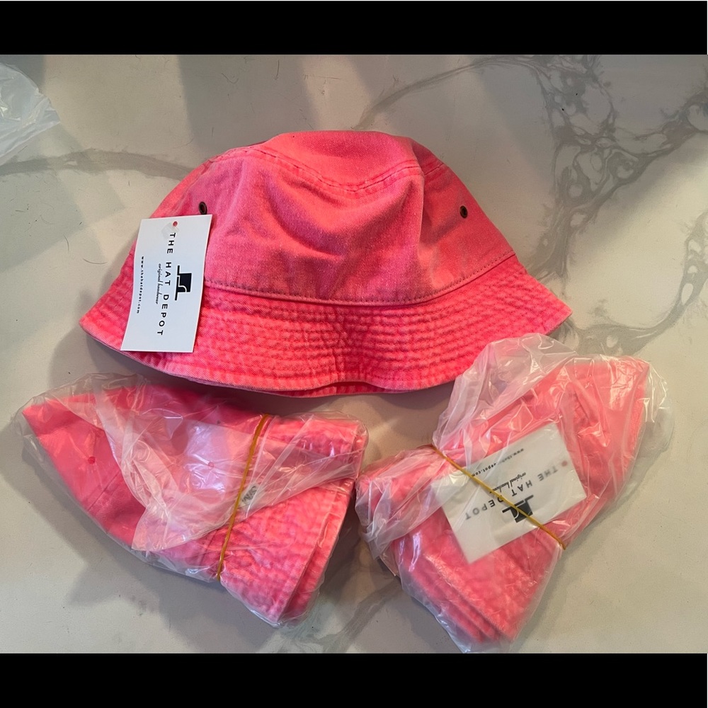 3 bucket hats